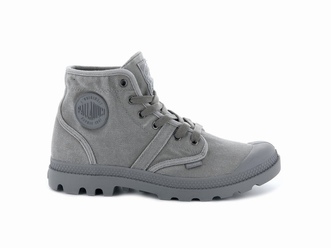 Botas Palladium Pallabrousse Hombre - Gris ||KZTI-57309||